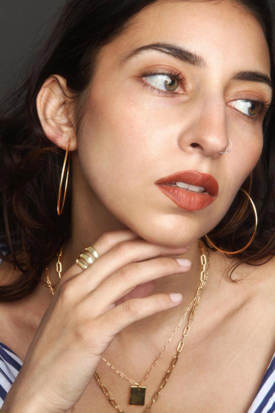  바비 카 목걸이/팬던트 미니 태그 네크리스 - BOBBIE CARR