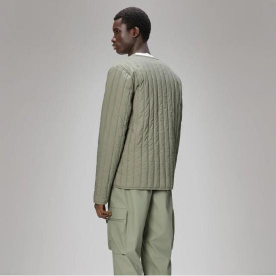  레인스 봄버 자켓 반자 라이너 봄버 블랙/드리프트 - RAINS