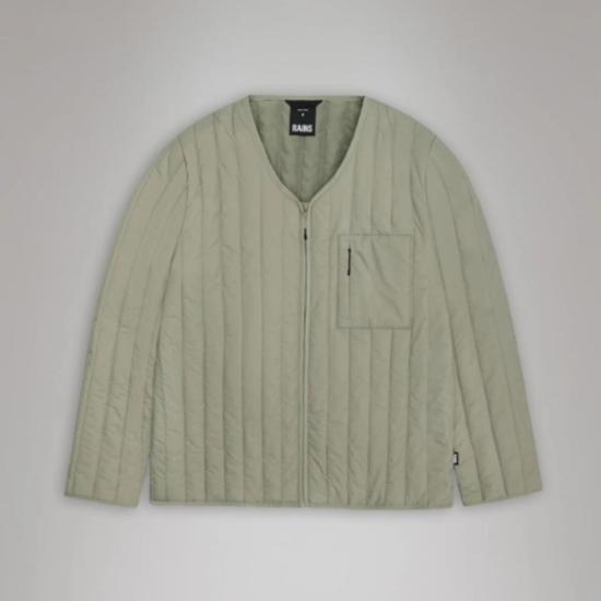  레인스 봄버 자켓 반자 라이너 봄버 블랙/드리프트 - RAINS