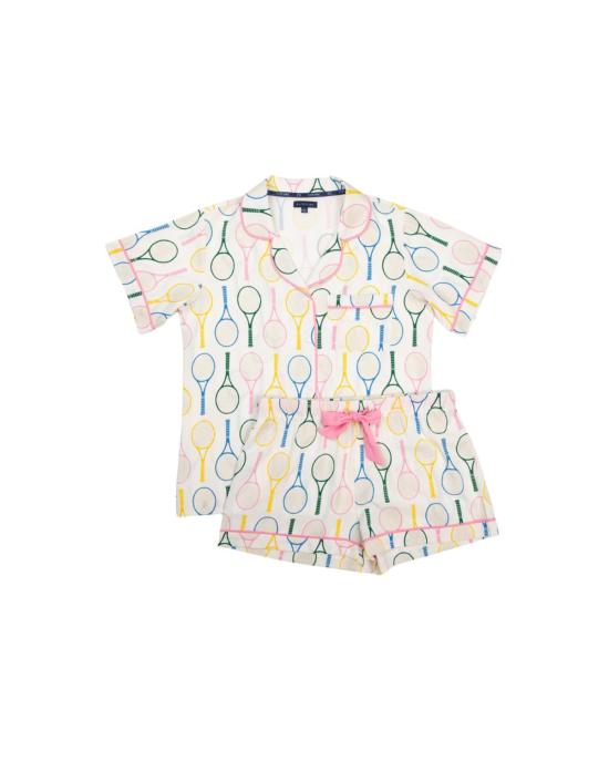  케이티 키메 라운지 웨어 Katie Kime 테니스 타임 파자마 반바지 세트