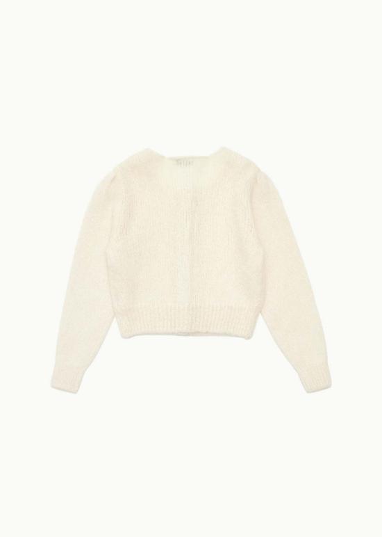  아모멘토 가디건 그랜드마 카디건 아이보리 - AMOMENTO