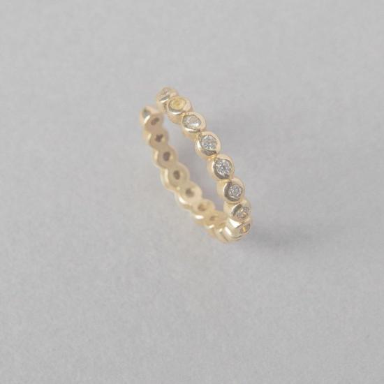  Bobbie Carr 반지 바비 카 다이아몬드 이어커프