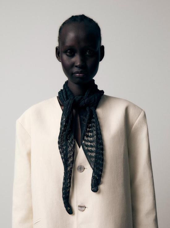  러스 수트 자켓 루스 포르타 블레이저 칠크