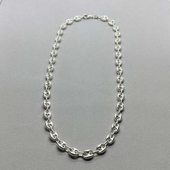  바비 카 목걸이/팬던트 Bobbie Carr 퍼프 링크 체인 스털링 실버 - BOBBIE CARR