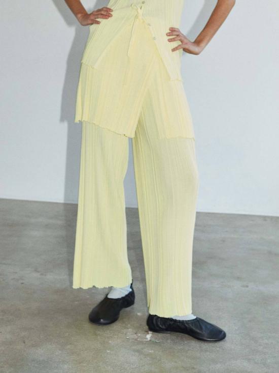  러스 스트레이트 팬츠 루스 루텐  버터 - RUS