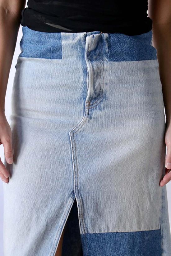  MM6 메종마르지엘라 데님 팬츠 Mm6 메종 마르지엘라 롱  블루 - MM6 MAISON MARGIELA