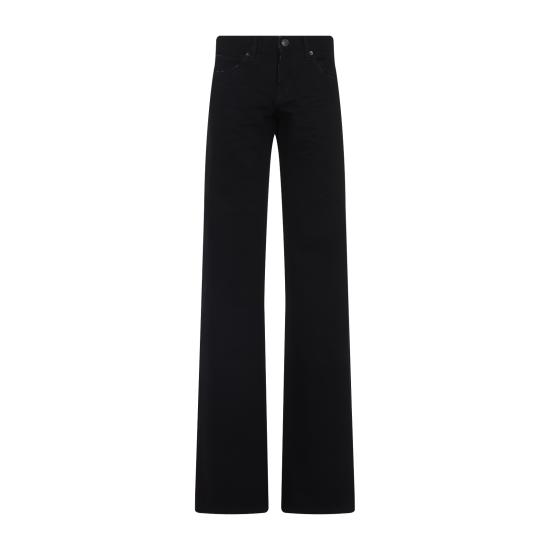 25SS 발렌시아가 데님 팬츠 833430 TRW60 1000 BLACK - BALENCIAGA