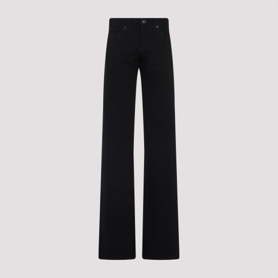 25SS 발렌시아가 데님 팬츠 833430 TRW60 1000 BLACK - BALENCIAGA