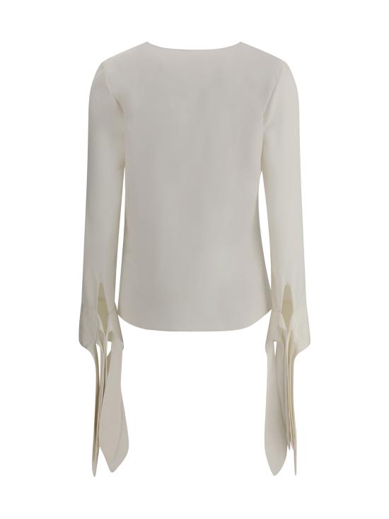 25SS 지방시 긴팔 티셔츠 BW61DN15X9 130 CREAM - GIVENCHY