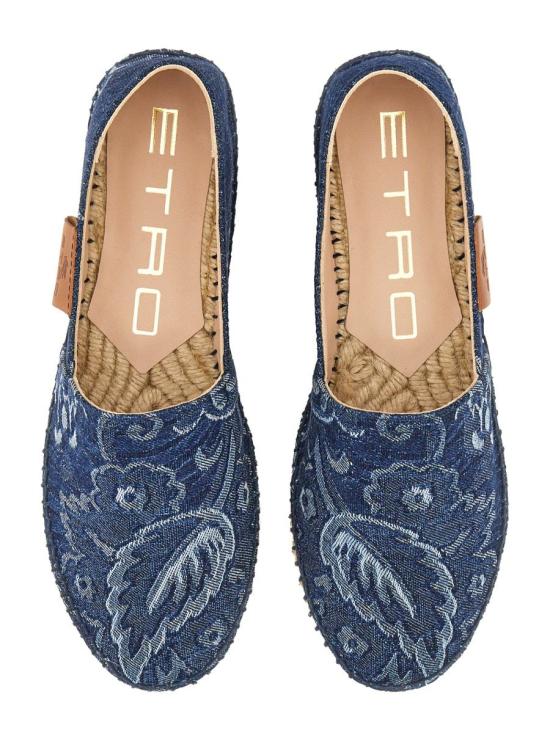 25SS 에트로 플랫 슈즈 WS4G0002 AD278S9090 Navy - ETRO