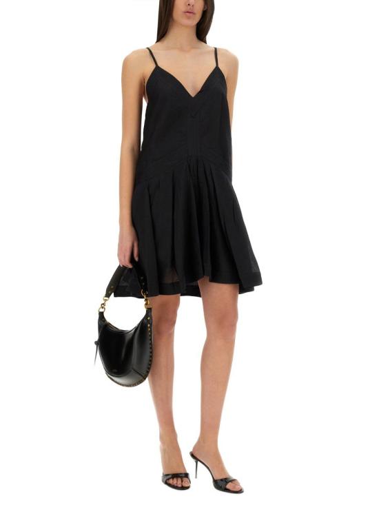 25SS 이자벨마랑에뚜왈 미디 원피스 RO0692FB B3J04E01BK Black - ISABEL MARANT ETOILE