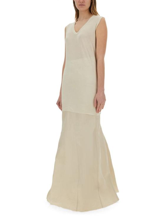 25SS 릭 오웬스 롱 스커트 RP01E7369 TWL41 Beige - RICK OWENS