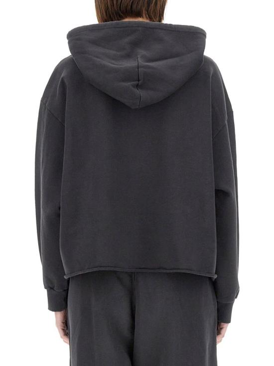 25SS MM6 메종마르지엘라 후드 티셔츠 S52GU0235 M25012899 Black - MM6 MAISON MARGIELA