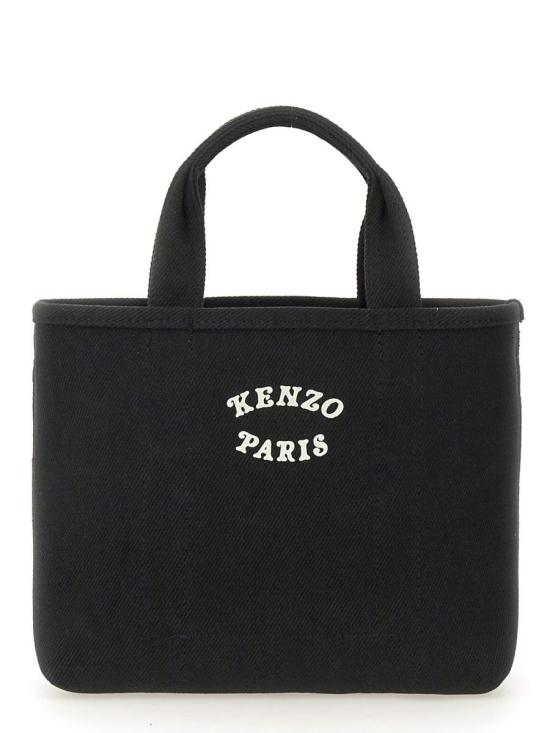 25SS 겐조 토트백 FF58SA910F37 99 Black - KENZO