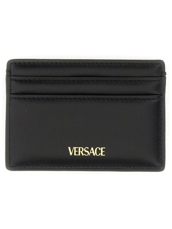 25SS 베르사체 카드지갑 DPN2467 1A130181B00V Black - VERSACE