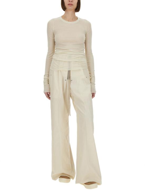 25SS 릭 오웬스 긴팔 티셔츠 RP01E7202 RC41 Beige - RICK OWENS