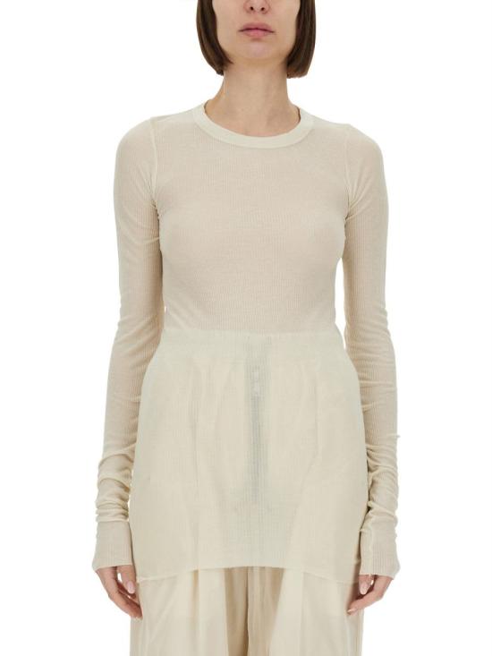 25SS 릭 오웬스 긴팔 티셔츠 RP01E7202 RC41 Beige