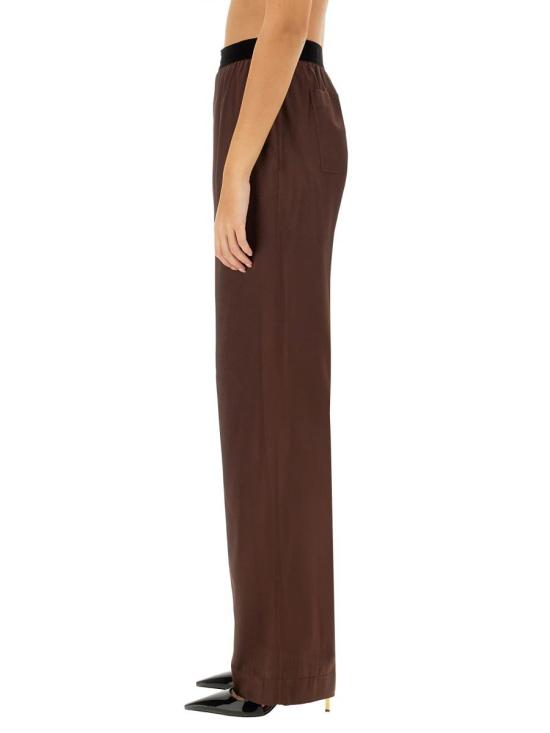 25SS 톰포드 스트레이트 팬츠 PAW397 FAX881KB750 BROWN - TOMFORD