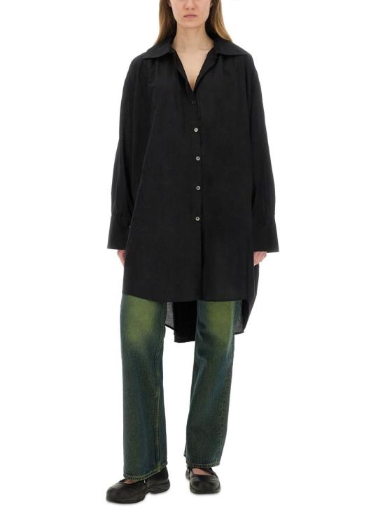 25SS 아워레가시 숏 원피스 W2257GB BLACKVOILE Black - OUR LEGACY