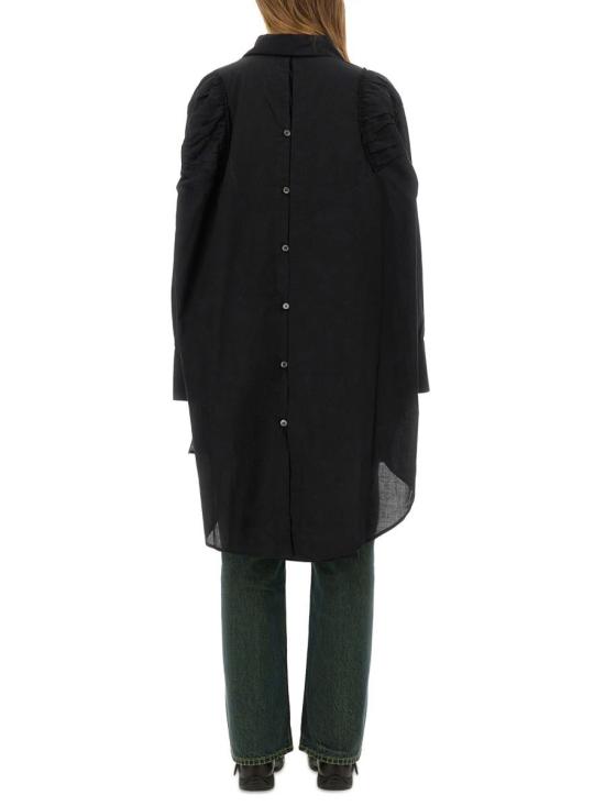 25SS 아워레가시 숏 원피스 W2257GB BLACKVOILE Black - OUR LEGACY