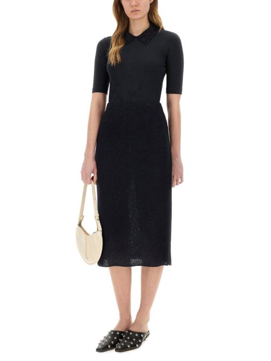 25SS 파비아나 필리피 미디 스커트 GND275F815 D2735146 BLUE - FABIANA FILIPPI