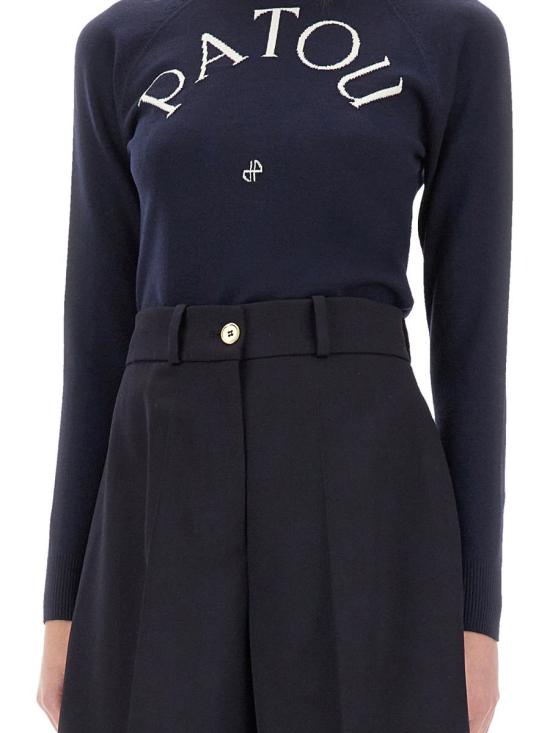25SS 파투 스웨터 KN110 8045699N BLUE - PATOU