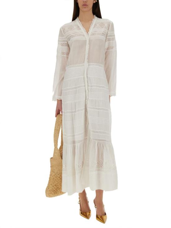 25SS 이자벨마랑에뚜왈 롱 원피스 RO0723FA C1J15E20WH WHITE - ISABEL MARANT ETOILE