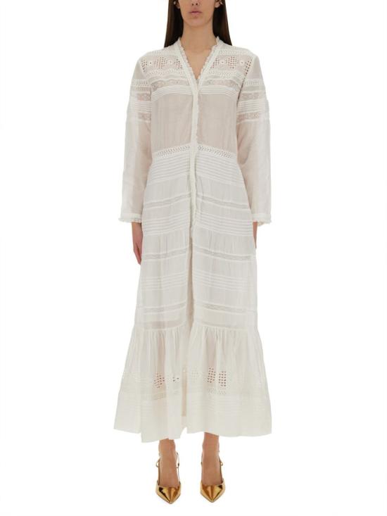 25SS 이자벨마랑에뚜왈 롱 원피스 RO0723FA C1J15E20WH WHITE