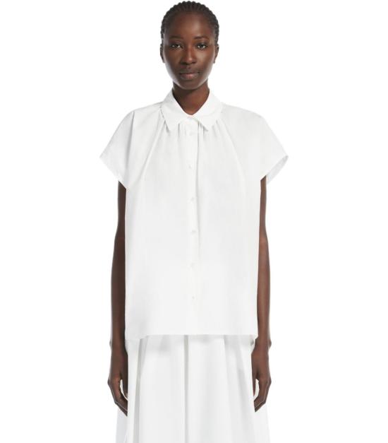 25SS 위켄드막스마라 셔츠 2515111032600 004 38 White - WEEKEND MAX MARA