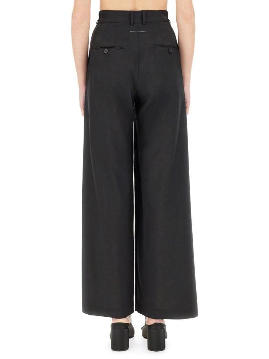 25SS MM6 메종마르지엘라 스트레이트 팬츠 S52KA0518 M35080900 Black - MM6 MAISON MARGIELA