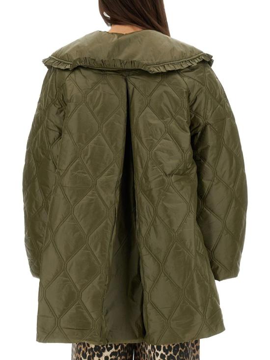 25SS 가니 자켓 W0171 861 GREEN - GANNI