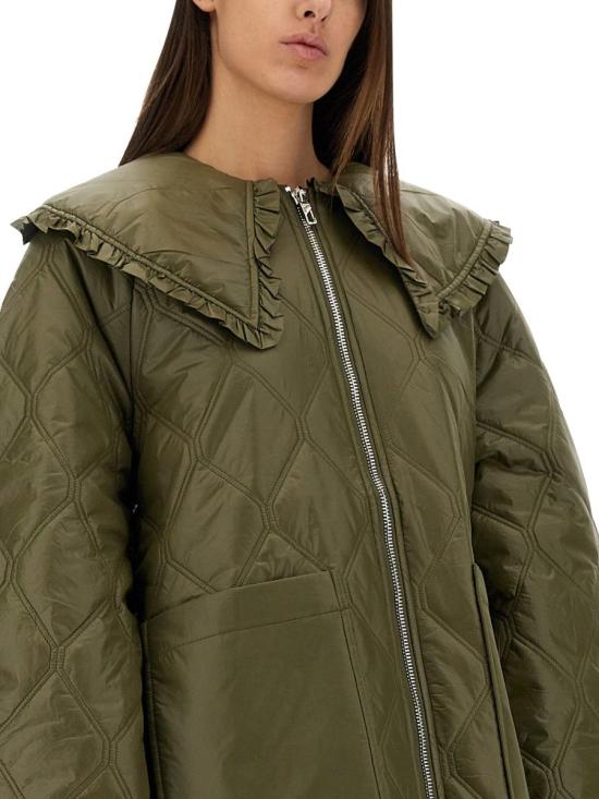 25SS 가니 자켓 W0171 861 GREEN - GANNI