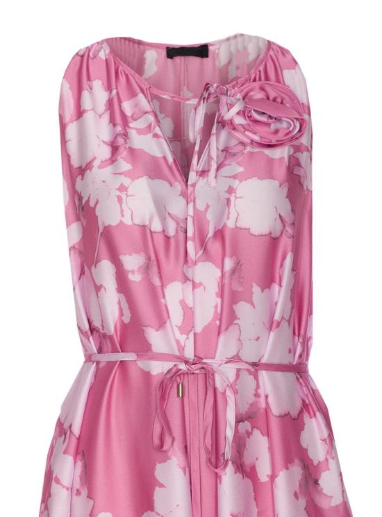 25SS 리우조 롱 원피스 CA5387TS872M9259 PINK - LIU JO