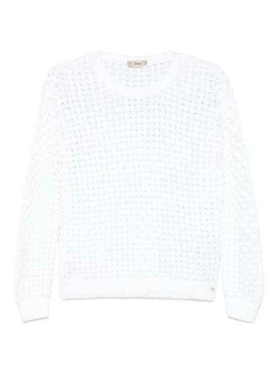 25SS 에르노 긴팔 티셔츠 MG000175D 72101 1000 WHITE
