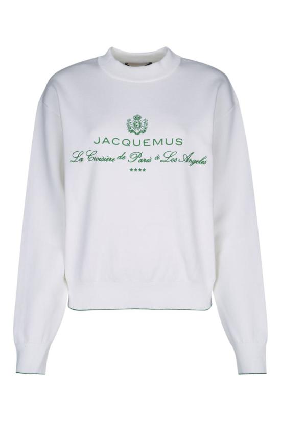 25SS 자크뮈스 긴팔 티셔츠 251KN6192427 1IN HOTELADDRESSWHITE