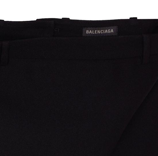 25SS 발렌시아가 숏 스커트 831246TMT321000 Black - BALENCIAGA