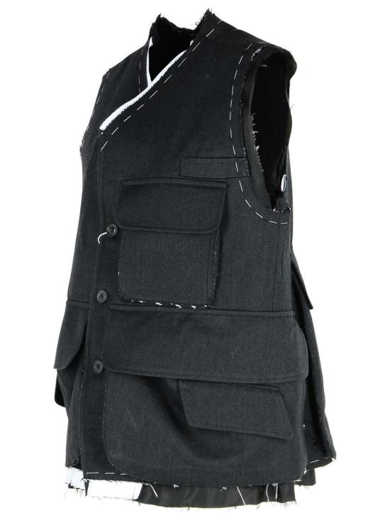 25SS 마르지엘라 베스트 S50FB0109 S44578855M GREY - MAISON MARGIELA