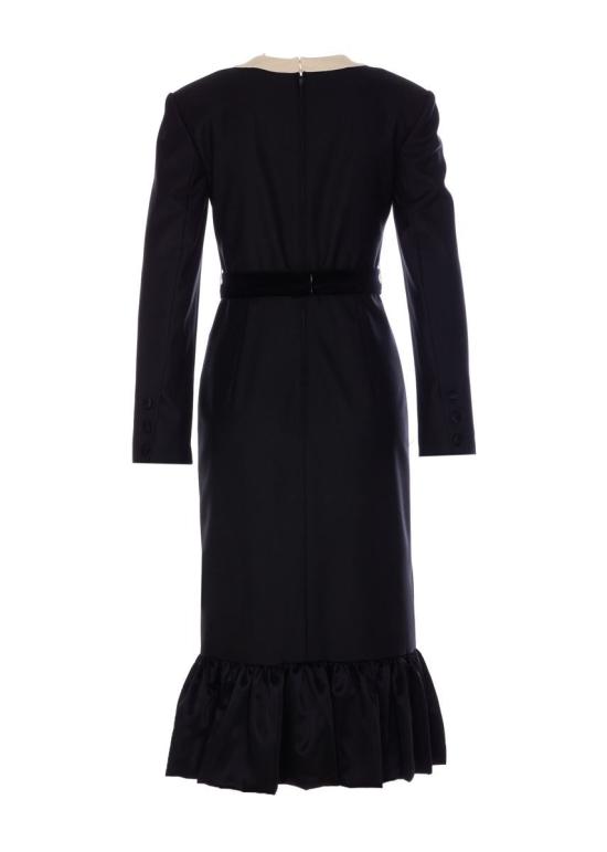 25SS 발렌티노 가라바니 롱 원피스 VADH08VBAUY Black - VALENTINO GARAVANI