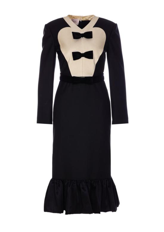 25SS 발렌티노 가라바니 롱 원피스 VADH08VBAUY Black