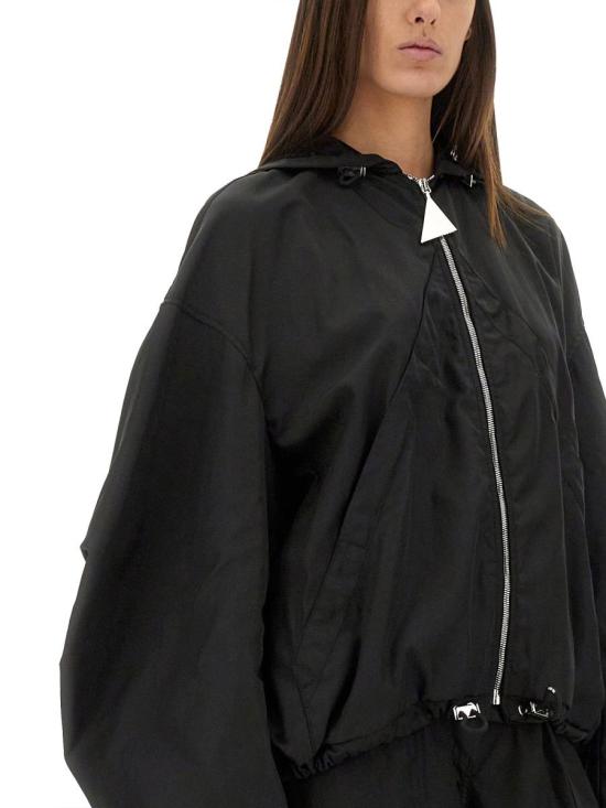 25SS 디 아티코 봄버 자켓 250WCB00076 PLL001AA100 Black - THE ATTICO