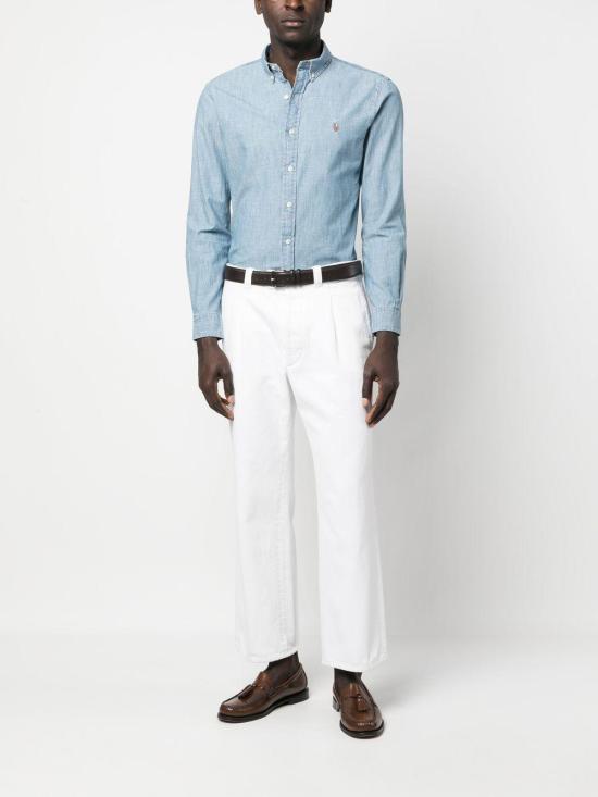 25SS 폴로 랄프로렌 데님 셔츠 710548538 001 BLUE - POLO RALPH LAUREN