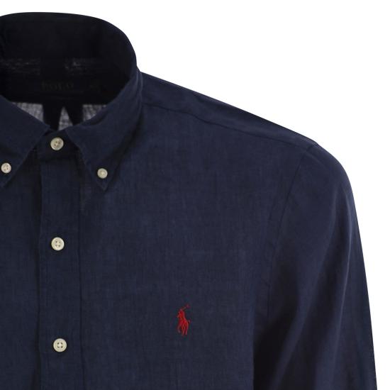  폴로 랄프로렌 긴팔 셔츠 710966294 NAVY - POLO RALPH LAUREN
