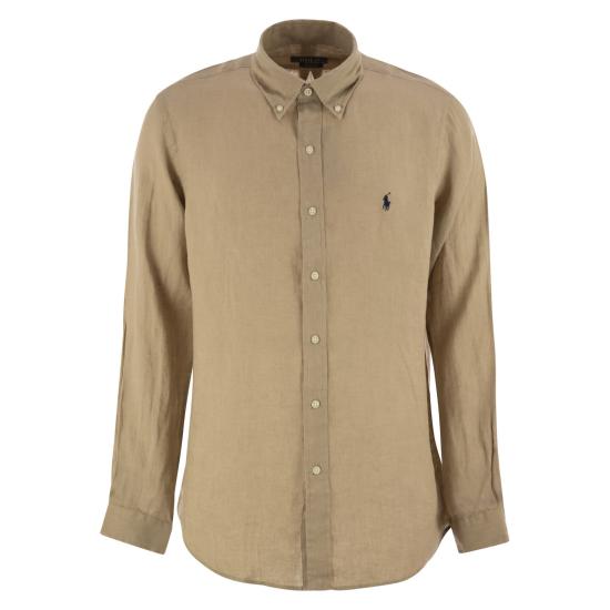  폴로 랄프로렌 긴팔 셔츠 710966294 BEIGE