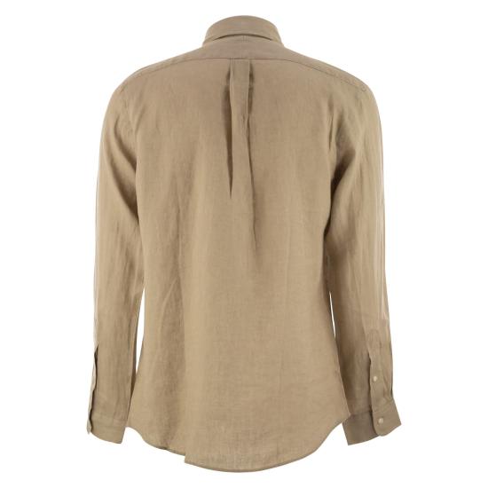  폴로 랄프로렌 긴팔 셔츠 710966294 BEIGE - POLO RALPH LAUREN