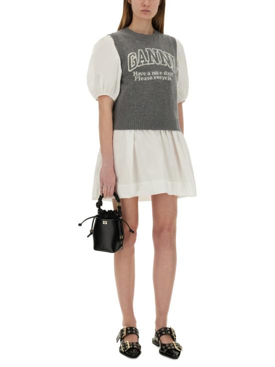 25SS 가니 반팔 티셔츠 K2308 523 GREY - GANNI