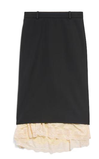 25SS 발렌시아가 숏 스커트 790575 TMT32 1000