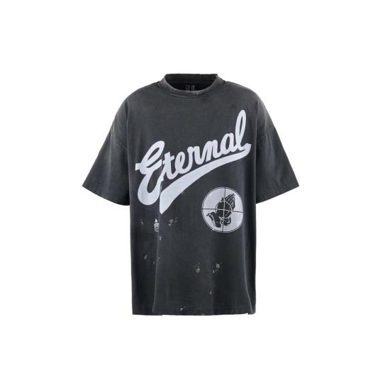  세인트 미카엘 반팔 티셔츠 Saint Mxxxxxx Fear Of God 반팔 티셔츠 블랙