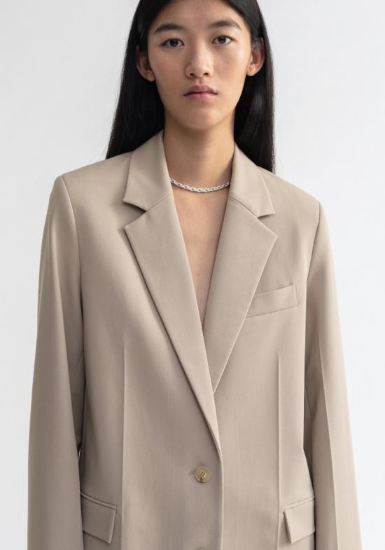 25FW 에어론 자켓 톤카 - 싱글브레스트 블레이저 - AERON