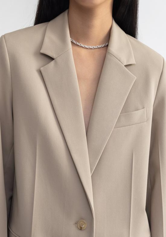 25FW 에어론 자켓 톤카 - 싱글브레스트 블레이저 - AERON