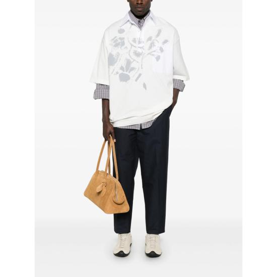 25SS 페데리코 시나 폴로 티셔츠 FCS25 TS02 01 WHITE - FEDERICO CINA